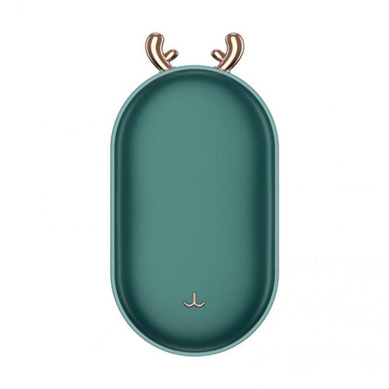 Мини зимен калентадор нагревател Батерия Джобна нагревател Преносима алуминиева сплав USB нагревател за ръце Сладък за мобилно захранване нагреватели за ръце