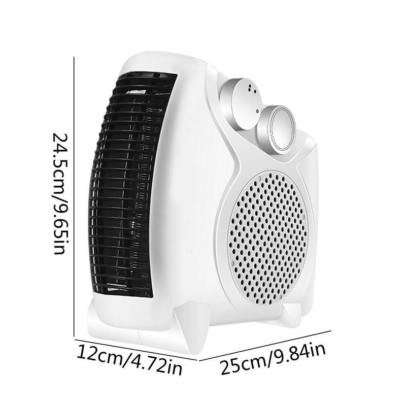 Електрически нагревател с вентилатор за домашен настолен компютър Отопление на стая Домакински нагревател Преносим нагревател Машина за затопляне на ръце