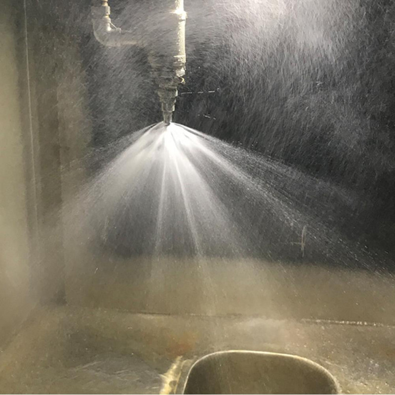 1/2" външна резба Пълен конус Спирална струйна дюза 316L дюзи за пръскане от неръждаема стомана Градинско напояване Метални разпръсквачи за поливане