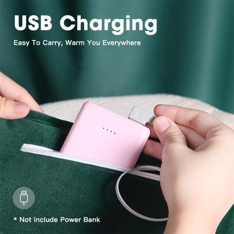 USB Електрическо отопление Нагревател за ръце Графенова топлина Топла чанта Зимни топлинни дрехи Автоматизация Нагревател Бутилки за топла вода Dropshipping