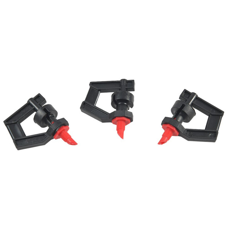 20 бр. 360-градусова PVC тръба, ротационна дюза тип G, интерфейс с резба Ротационна дюза тип G с резбова връзка