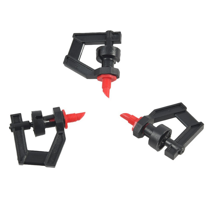 20 бр. 360-градусова PVC тръба, ротационна дюза тип G, интерфейс с резба Ротационна дюза тип G с резбова връзка