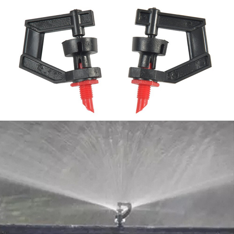 20 бр. 360-градусова PVC тръба, ротационна дюза тип G, интерфейс с резба Ротационна дюза тип G с резбова връзка