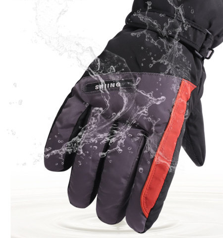 Зимни мъжки ръкавици -с надпис