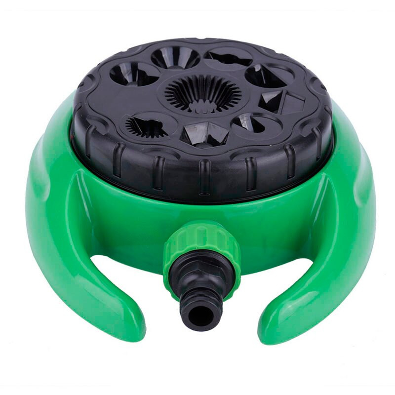 Спринклерна глава за градинска трева Система за напояване на двора Спринклер за оранжерия 9-функционална пръскачка с дюза Автоматично поливане