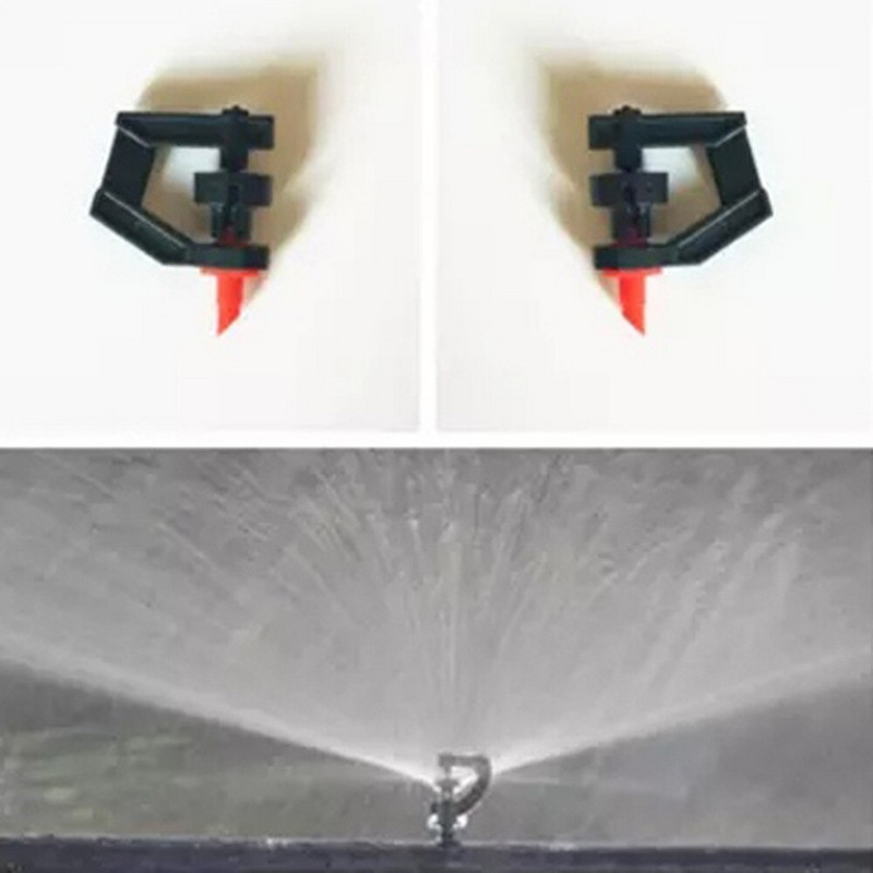 100 бр. Refract G тип Въртяща се дюза 360-градусова рефракция Напоителни пръскачки Напояване на градината Напръскани фитинги