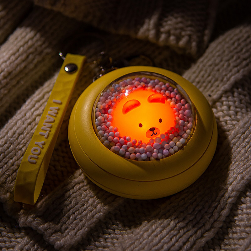 Švytintis mielas rankų šildytuvas su lengvu animaciniu filmu elektriniais rankų šildytuvais 2 greičių reguliuojamas rankų šildytuvas Žiemos dovanos šeimai