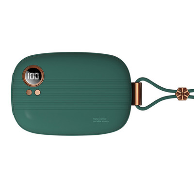 Για Xiaomi Mini Hand Warmer 10000mAh Winter Hand Warner Pocket Travel Γρήγορη θέρμανση Επαναφορτιζόμενη USB Οικιακή Εξωτερική Εξωτερική Χρήση