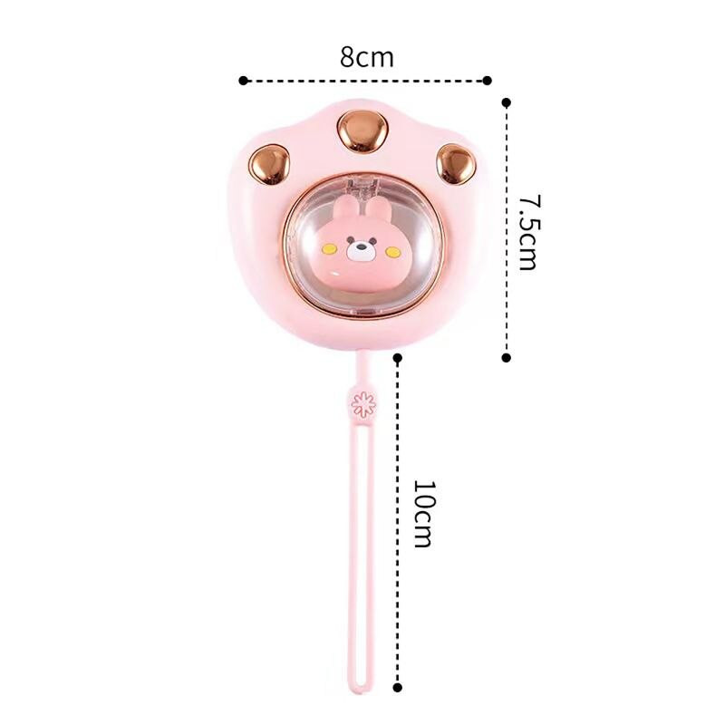 Мини сладък котешки нокът с форма на нагревател за ръце, USB акумулаторен електрически нагревател за ръце за зимата, пътуване на открито, туризъм, използване на захранваща банка
