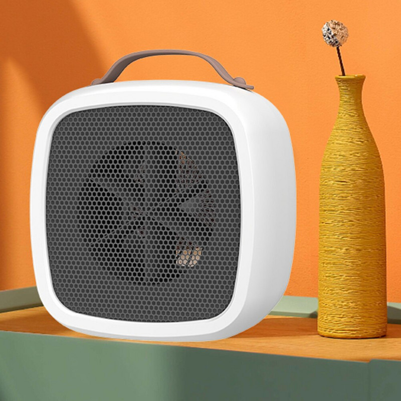 Електрически нагревател с вентилатор Преносим настолен нагревател Автоматична термостатна машина за автомобил Домашен офис Мини нагревател