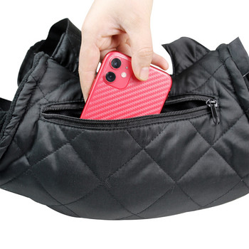 Чантичка за затопляне на ръце Чанта за затопляне на ръце със скриващ се бутон за превключване Водоустойчива торбичка за затопляне на ръце Запазете топлината Горещи ръце Супер нагреватели