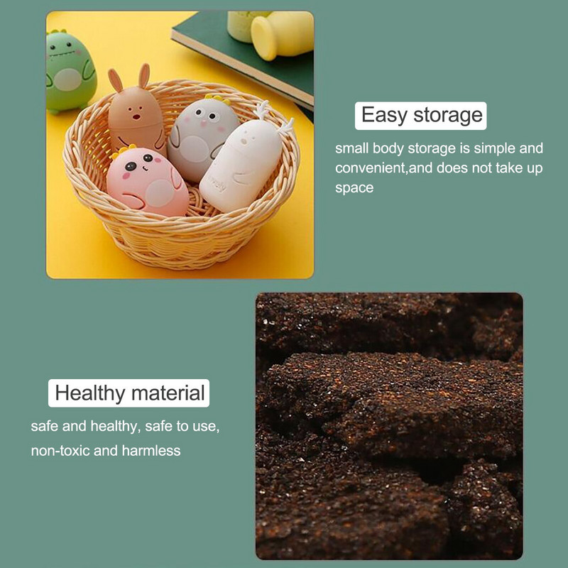 Зимен преносим самонагряващ се нагревател за ръце Мини динозавър яйце със сменяема сърцевина нагревател за ръце Удобен затоплящ топъл бебешки нагревател Детски подарък