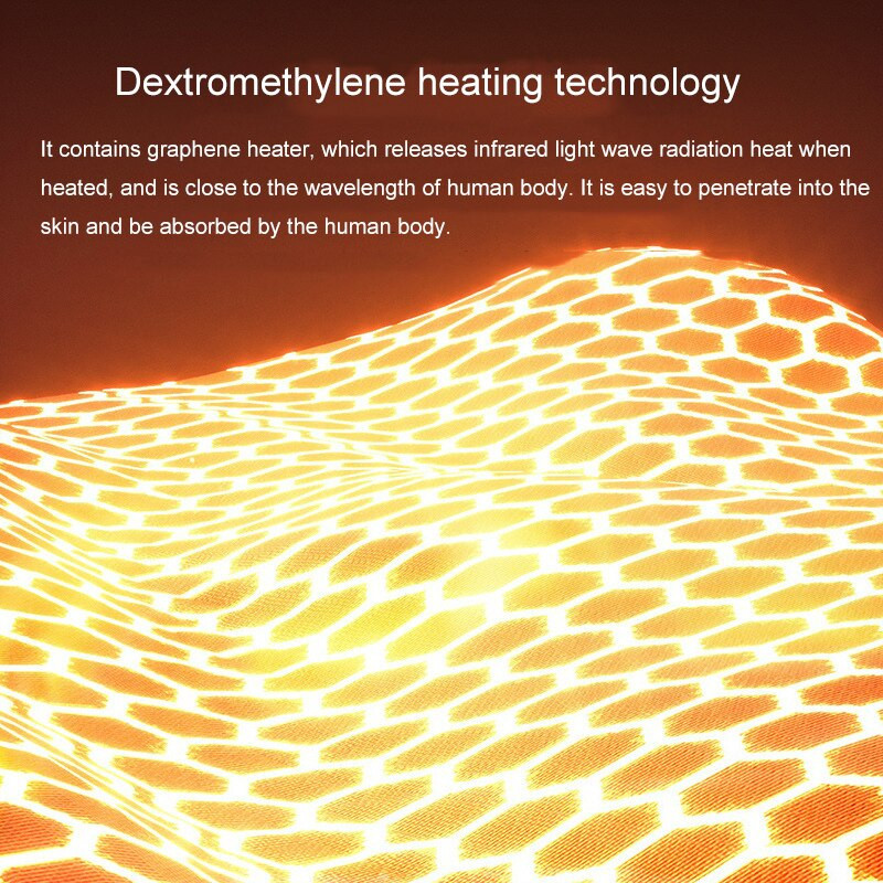 2023 USB акумулаторна грейка за ръце Регулируема температура Гореща чанта Графенова топлина Топла подложка Преносима подложка за ръкавици Електрическа грейка за ръце