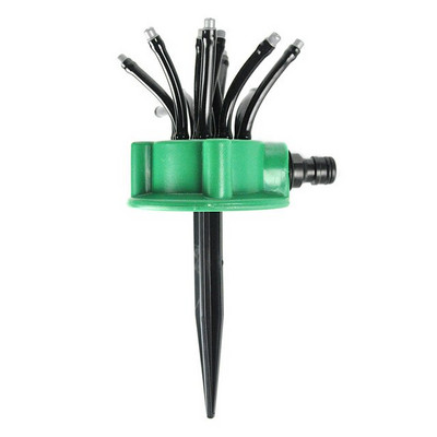 BORUiT Irrigation Noodle Head Flexible 360 μοιρών ψεκαστήρα νερού Ακροφύσιο γκαζόν Garden Irrigation Sprinkler Irrigation Spray