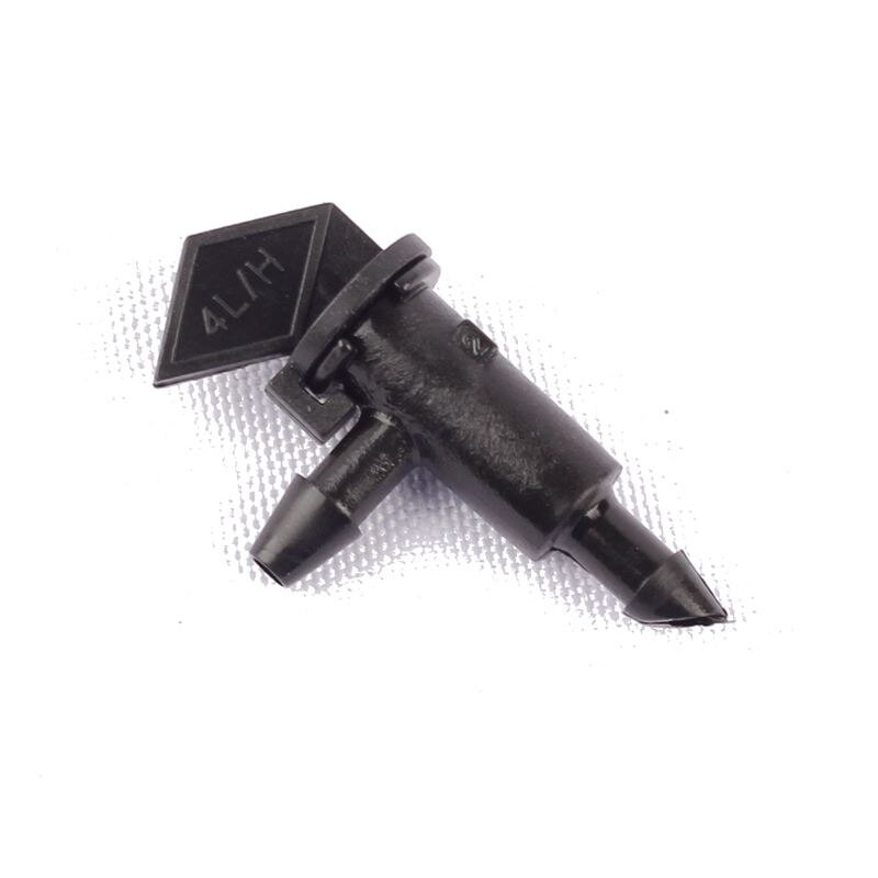 20бр. 4L/H капкообразуващ капкообразен черен капков емитер 1 галон капкова глава за пестене на вода Напоителна система за напояване на градински разсадник