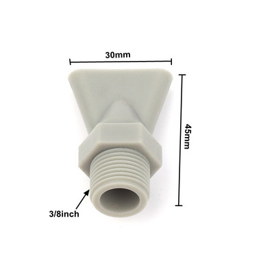 1 τμχ 1/4,3/8,1/2,3/4 ιντσών Duckbill sprinkller αρσενικό ακροφύσιο άρδευσης κήπου υψηλής ποιότητας Επίπεδο ακροφύσιο Industrial Agriculture