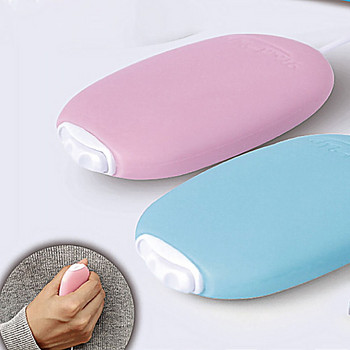 Silica Gel Silica Gel Usb Hand Warmer Mini Heater Pocket Φορητό Winter διπλής όψεως επαναχρησιμοποιούμενος θερμαντήρας χεριών