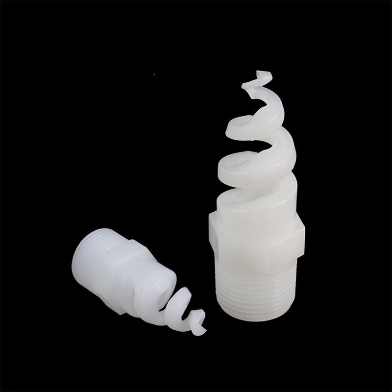 10 бр. Дюза за разпръскване със спирален конус, разпръсквателна глава 1/4" 3/8" 1/2" 3/4" 1" Дюзи за измиване на градина с външна резба