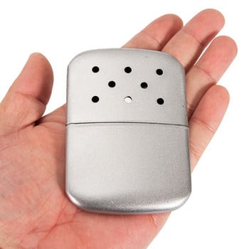 Φορητός θερμαντήρας χεριών καυσίμου Επαναχρησιμοποιούμενος Τυπικός θερμαντήρας τσέπης Handy Hand Warmer Head για υπαίθριο κυνήγι Ψάρεμα