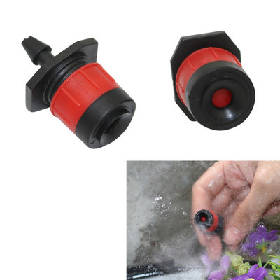 20 τεμ. Ρυθμιζόμενη διασπορά 360 μοιρών Yongquan Sprinklers Garden Irrigation Agriculture Sprayers Ακροφύσια Διασύνδεση σωλήνα 4/7mm