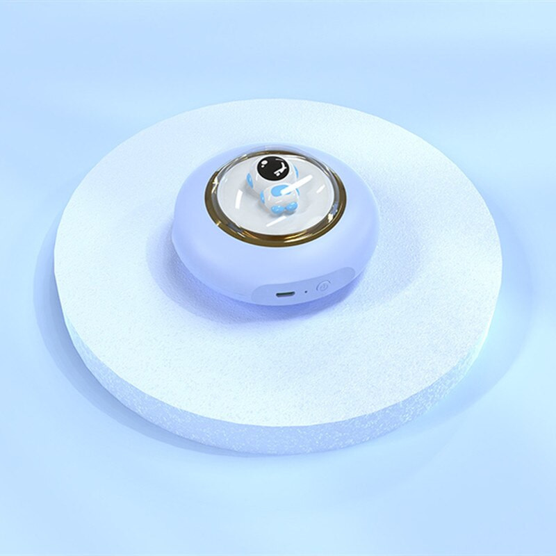 Usb нов астронавт светеща летяща чиния нагревател за ръце зареждане съкровище зареждане нагревател за ръце астронавт електрическо топло съкровище