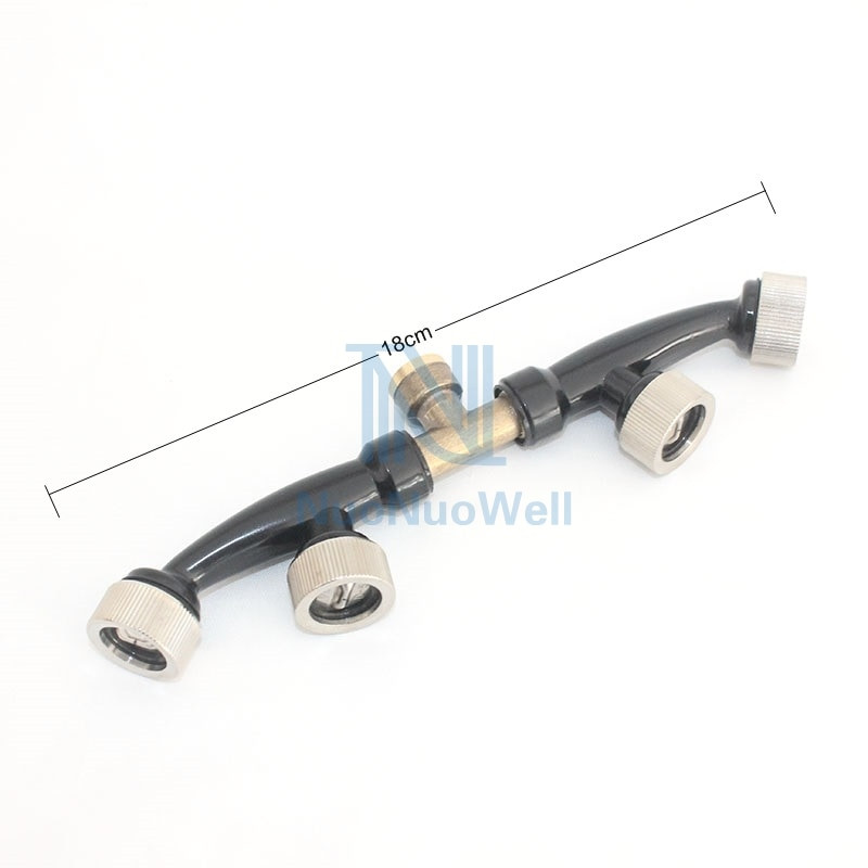 NuoNuoWell Градински пистолет за пръскане под високо налягане Плодово дърво Овощна градина Пръскачка за пестициди Ветрилообразна селскостопанска фина пулверизираща дюза