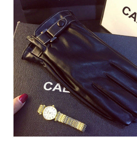 Muške vodootporne rukavice od eko kože