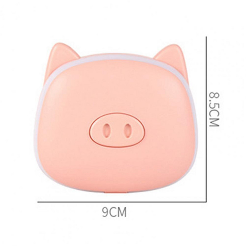 Термално полезно огледало за красота, джобно нагревател за ръце, сгъваем дизайн, нагревател за ръце, преносим за открито