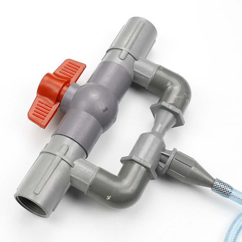 32/40/50/63 mm Venturi trąšų aplikatorius filtro vamzdis sodo drėkinimo vandens purkštukų jungiklių rinkinys žemės ūkio jungiamosios detalės