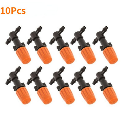 10/20Pcs Μικροστάγδην άρδευση Ακροφύσια ομίχλης Κήπος Ρυθμιζόμενο πότισμα Ψεκαστήρας ομίχλης Ατμοποιητικός ψεκαστήρας