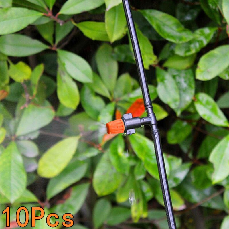 10/20 бр. Микро капково напояване Дюзи за замъгляване Градинска регулируема пръскачка за напояване Замъгляващи пулверизатори за разпръскване