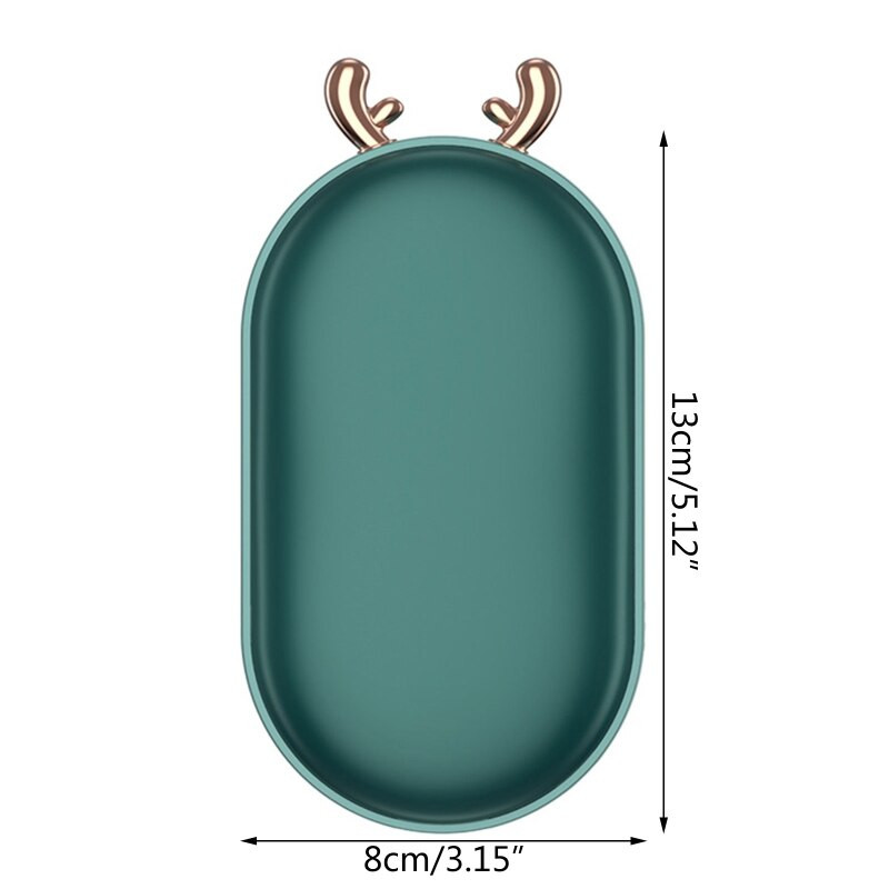 Двустранен нагревател за ръце 2 в 1 Електрически нагревател за ръце Power Bank Pocket Warmer