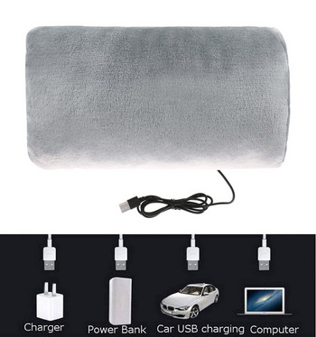 Θερμαντήρες χεριών Θερμότερα γάντι θέρμανσης Ζεστό ηλεκτρικό γάντι Handt USB Winter Home Textiles