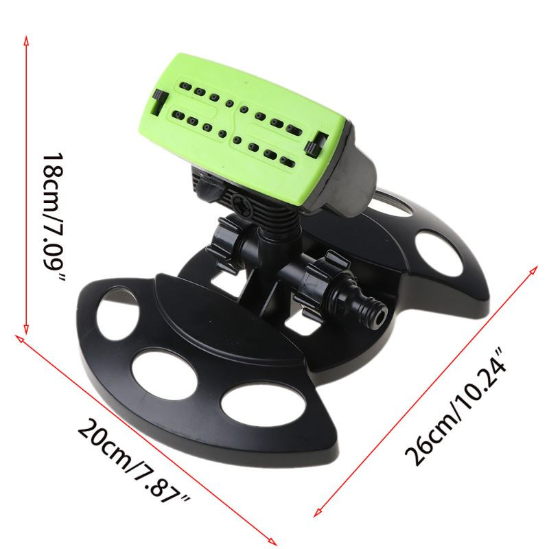 16 дупки Воден спрей Автоматична спринклерна дюза Осцилиращо напояване Градинска тревна напоителна система Инструменти