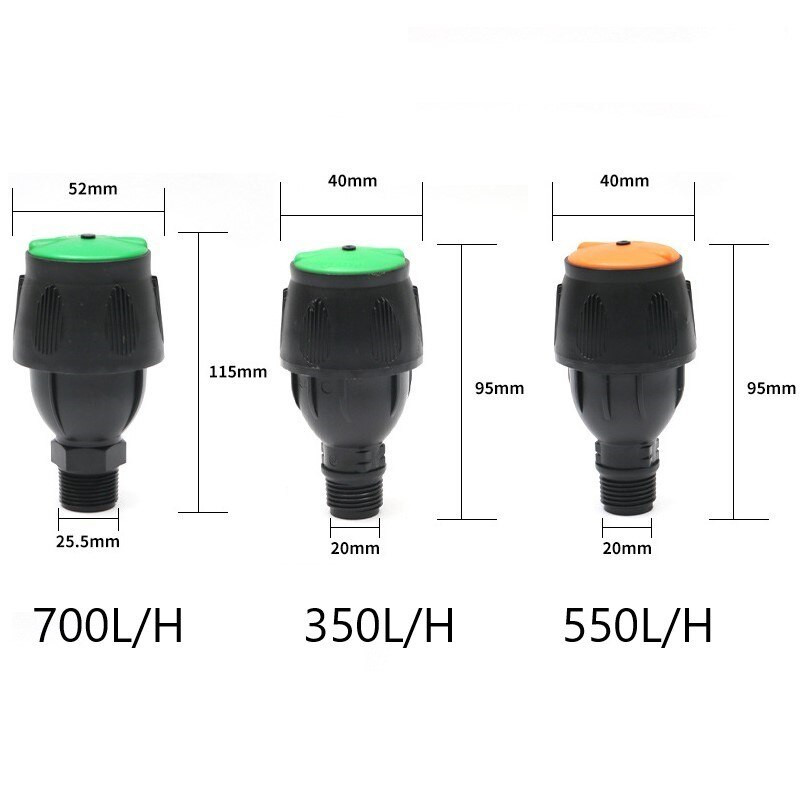 360-градусов автоматичен спринклер с въртяща се дюза, напояване на тревни площи, отстраняване на прах, градински тревни площи, селскостопански напоителни разпръсквачи