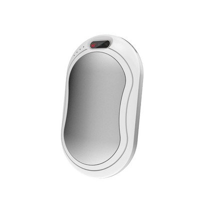 Ηλεκτρικός θερμαντήρας χεριών Power Bank 10000mah Επαναφορτιζόμενη USB Χειμερινή Θέρμανση διπλής όψης Μίνι μακράς διάρκειας ζωής Pocket Power Bank Handwar