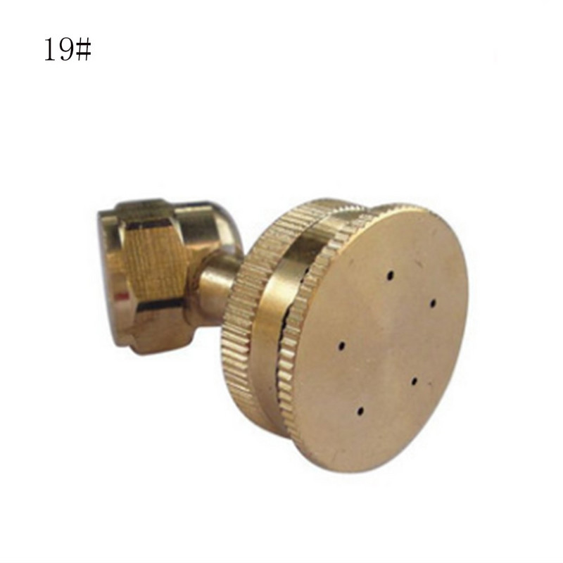 M14x1.5 Месингова дюза за пръскане на селскостопанска мъгла 45 градуса 4 5 7 дупки Накрайник за пръскане с пръскачка за градинска вода