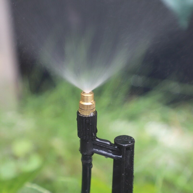 10~20 бр. Градинска напоителна дюза за замъгляване Разпръскващи спринклерни дюзи Оранжерия Поливане на тревни площи Мини спринклерни капкови излъчватели