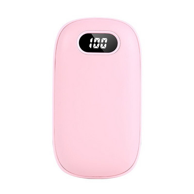 Νέο Usb Hand Warming Charging Treasure Mini Warm Baby Electric Heater Μπουκάλι ζεστού νερού 6000mah Επαναφορτιζόμενο δώρο για κορίτσια J99