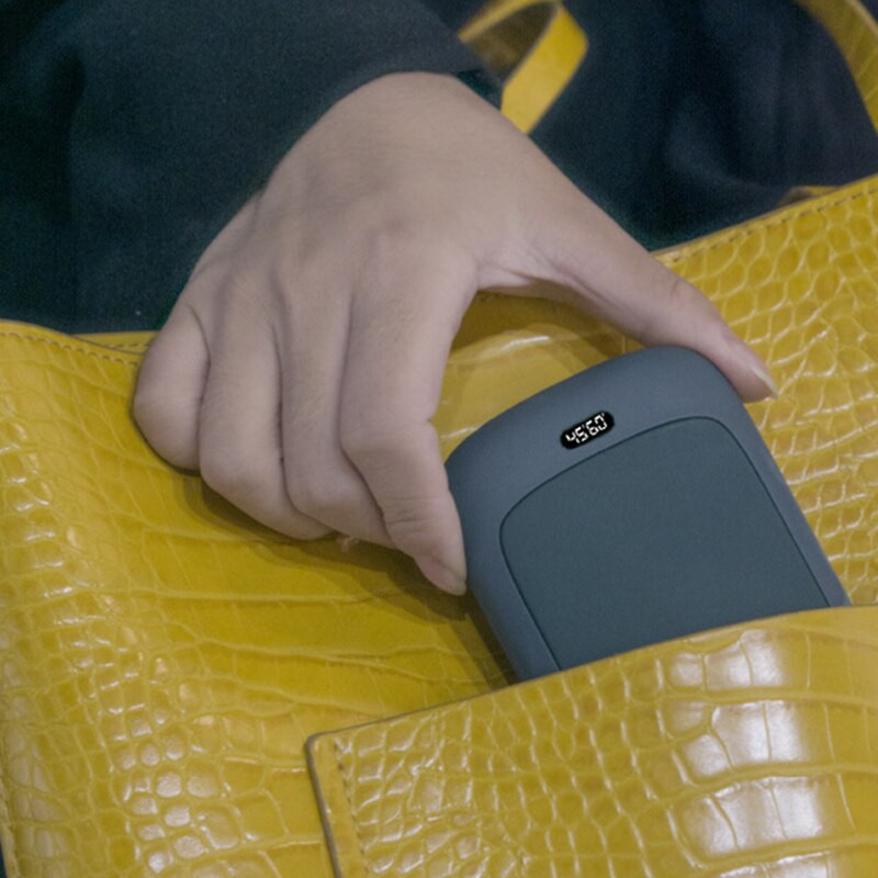 Нов USB нагревател за ръце Зареждане Treasure Mini Warm Бебешки електрически нагревател Бутилка за топла вода 6000 mah акумулаторен подарък за момичета J99