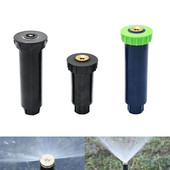 10 τεμ. Garden Irrigation Popup Sprinkler 90/180/360 Degree Irrigation Lawn Sprinkler Farm Refraction Nozzle για Πότισμα