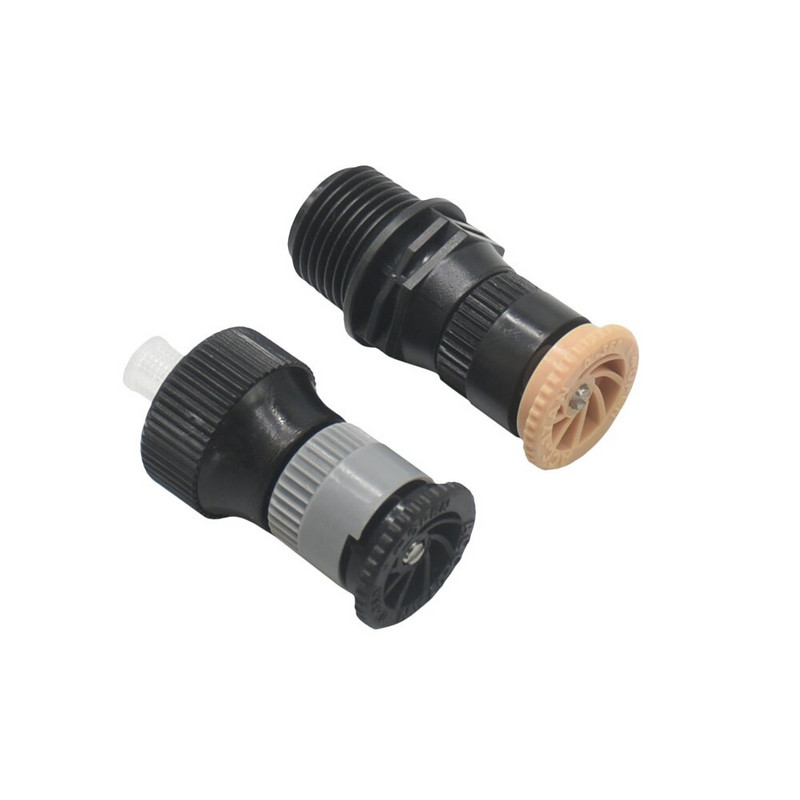 Водна пръскачка с 1/2 инча резба Пластмасова опора 0-360 градуса Регулируема дюза за земеделска градина Поливане и напояване