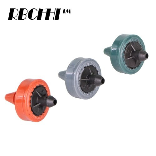 200PCS 2L 4L 8L/H Капкомер за компенсиране на налягането Agricultura Напояване Емитер Градински капков за 1/4` PE маркуч Поливане на оранжерии