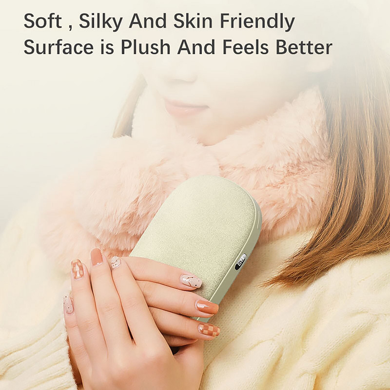 Зимен издръжлив, полезен нагревател от алуминиева сплав, джобен нагревател за батерии, преносим USB нагревател за ръце, сладък за мобилна мощност, нагревател за ръце