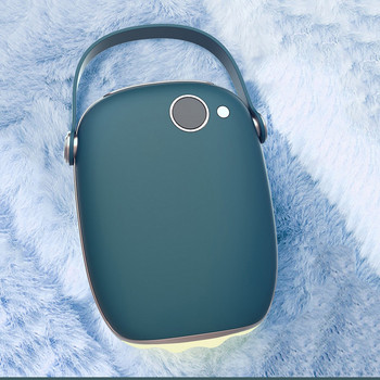 Μίνι ηλεκτρικός θερμαντήρας χεριών USB Επαναφορτιζόμενος χειμερινός θερμοσίφωνας Οικιακός εξωτερικός χώρος ταξιδιού Εύχρηστο θερμαντικό εργαλείο με φώτα 2 χρώματα