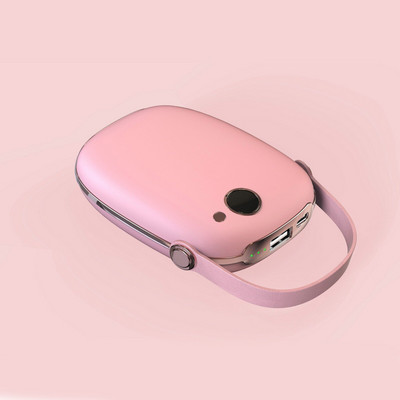 Μίνι ηλεκτρικός θερμαντήρας χεριών USB Επαναφορτιζόμενος χειμερινός θερμοσίφωνας Οικιακός εξωτερικός χώρος ταξιδιού Εύχρηστο θερμαντικό εργαλείο με φώτα 2 χρώματα