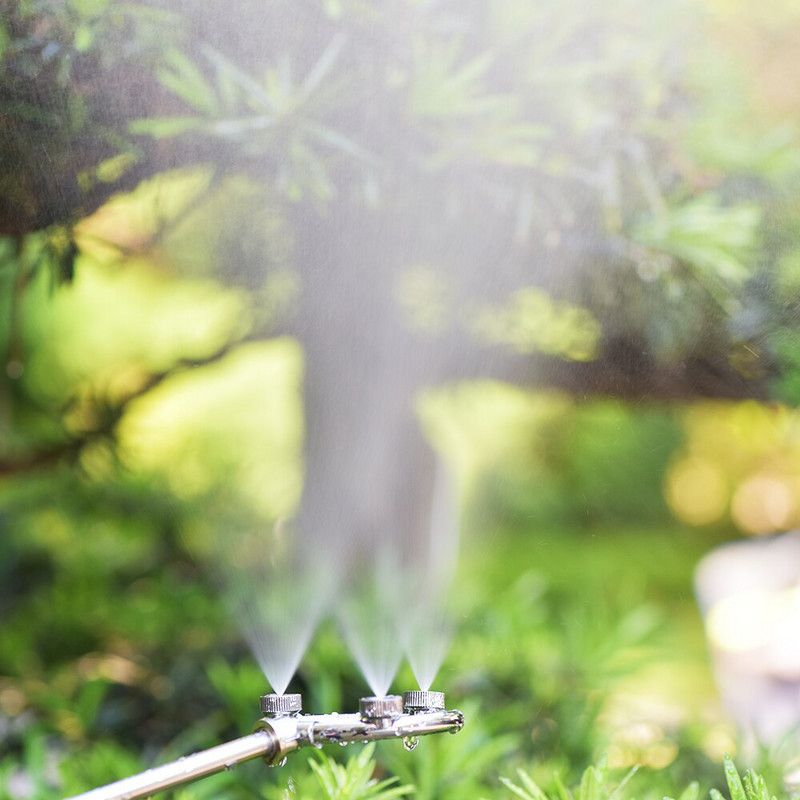 Ρυθμιζόμενος μεταλλικός δακτύλιος 3~5 κεφαλών Αξεσουάρ ψεκαστήρα ψεκασμού 3~5 κεφαλών Ράβδος σωλήνας πλύσης Ακροφύσιο ψεκασμού ποτίσματος