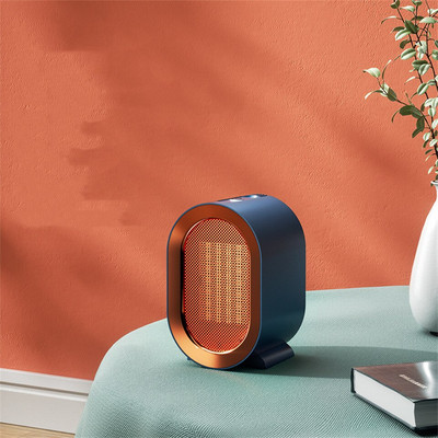 Pārnēsājams elektriskais sildītājs 1200W keramikas PTC galda sildītājs 3S ātras sildīšanas mājsaimniecības radiatora tālvadības sildītājs mājām