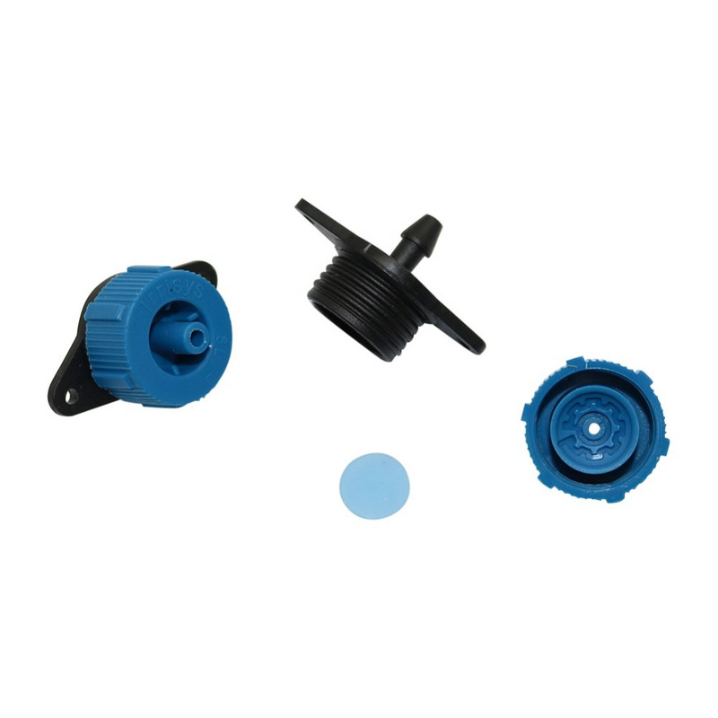 Μπλε 4L, 8L Αντιστάθμιση πίεσης Dripper Garden Lawn Irrigation Sprinklers Agriculture tools Drip Irrigation Dripper 200 τμχ