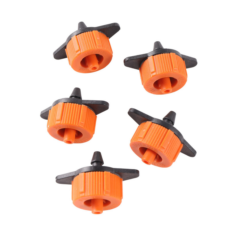 Μπλε 4L, 8L Αντιστάθμιση πίεσης Dripper Garden Lawn Irrigation Sprinklers Agriculture tools Drip Irrigation Dripper 200 τμχ